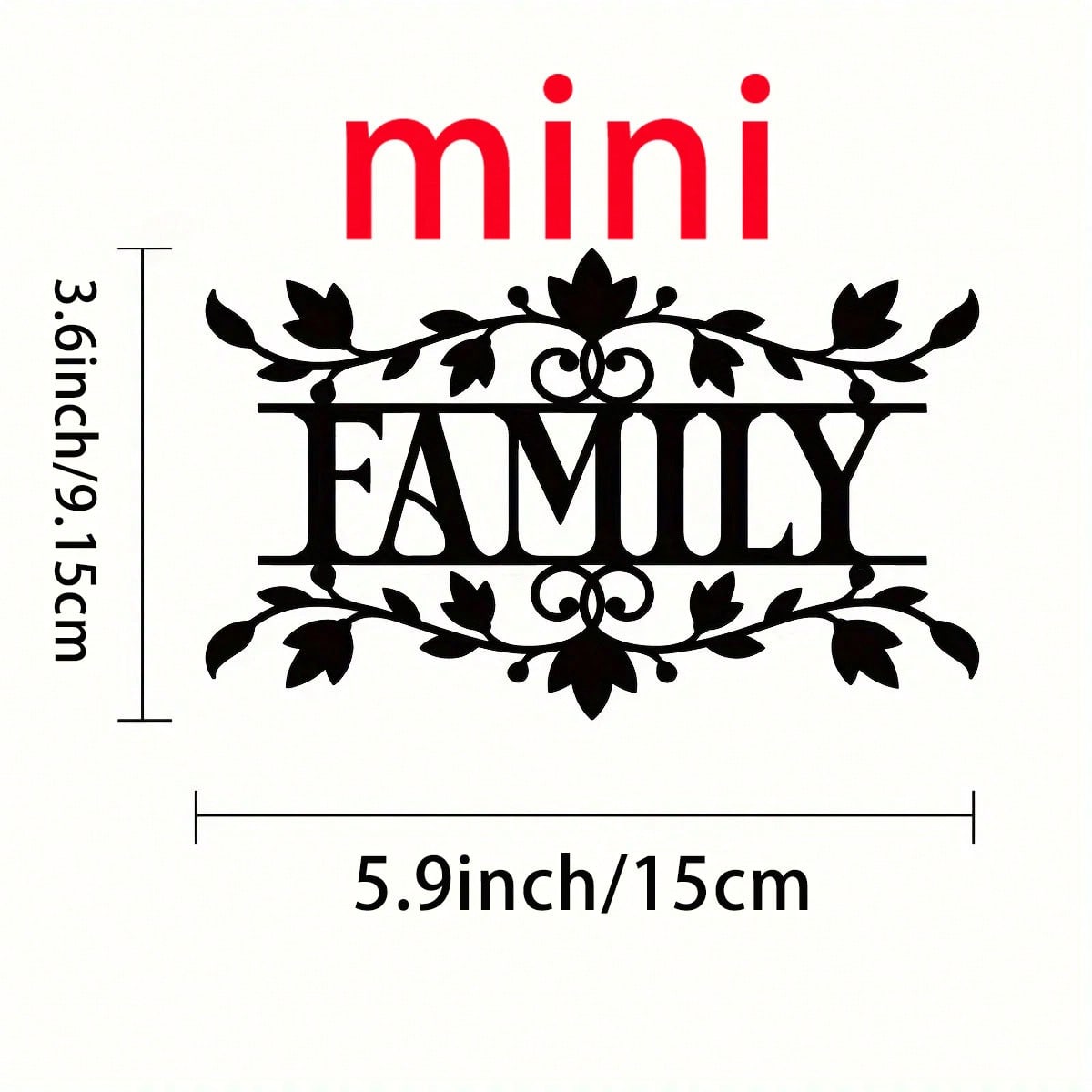 "Family is Everything" Metal Wall Decorations - Decorative metal decorations celebrate family, love and togetherness. These elegant wall decorations can be a meaningful addition to the home and are the perfect gift for housewarming