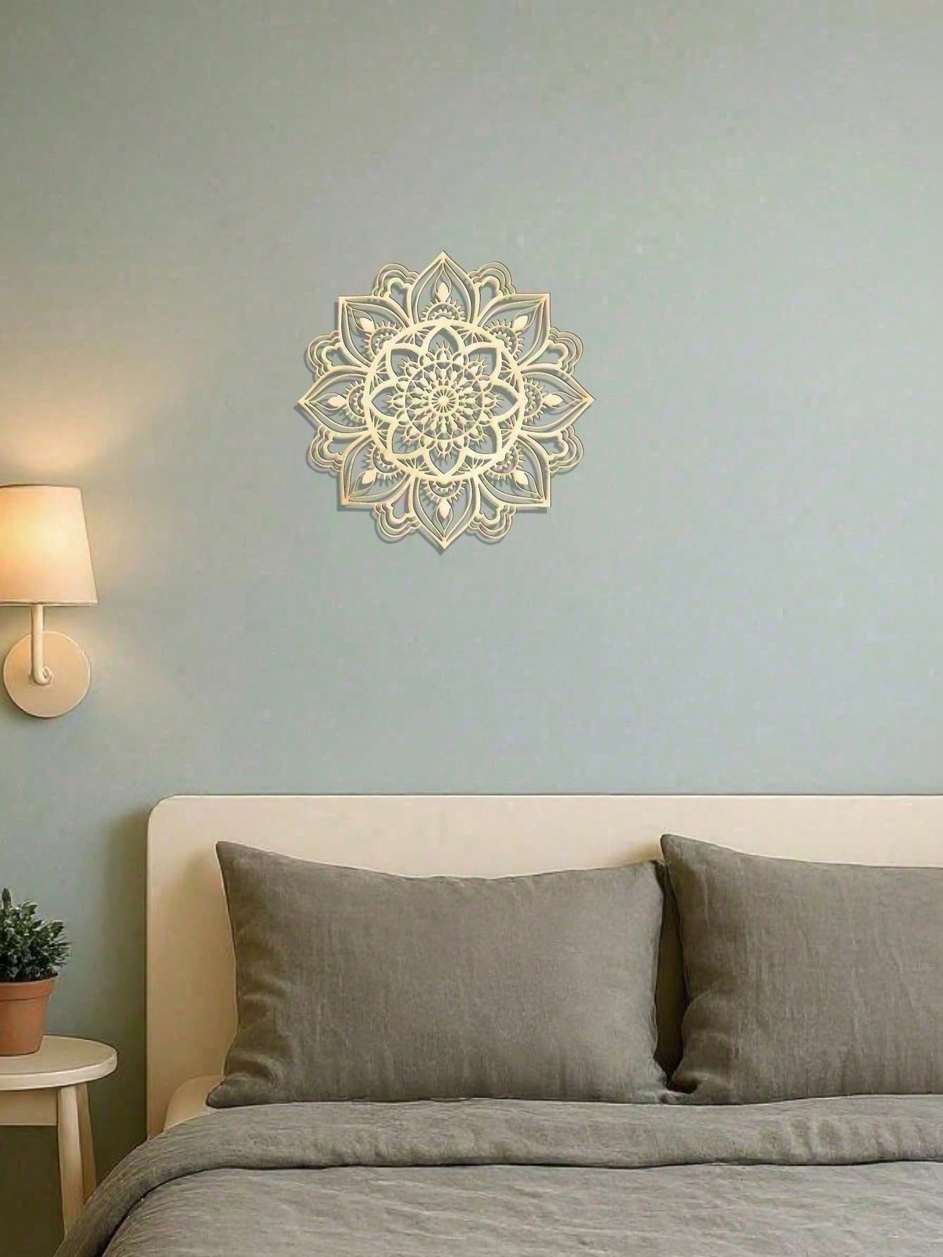 Extra Large Gold Mandala Wall Art – Boho Chic Metal Decor for Living Room, Bedroom & Office | Aesthetic Spiritual Decor, Unique Gift for Women, Men, Housewarming, Valentine’s Day, Ramadan, ChristmasRustic Iron Sign for Home Bar Decor