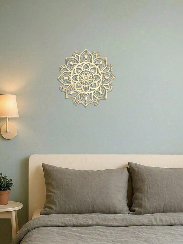 Extra Large Gold Mandala Wall Art – Boho Chic Metal Decor for Living Room, Bedroom & Office | Aesthetic Spiritual Decor, Unique Gift for Women, Men, Housewarming, Valentine’s Day, Ramadan, ChristmasRustic Iron Sign for Home Bar Decor