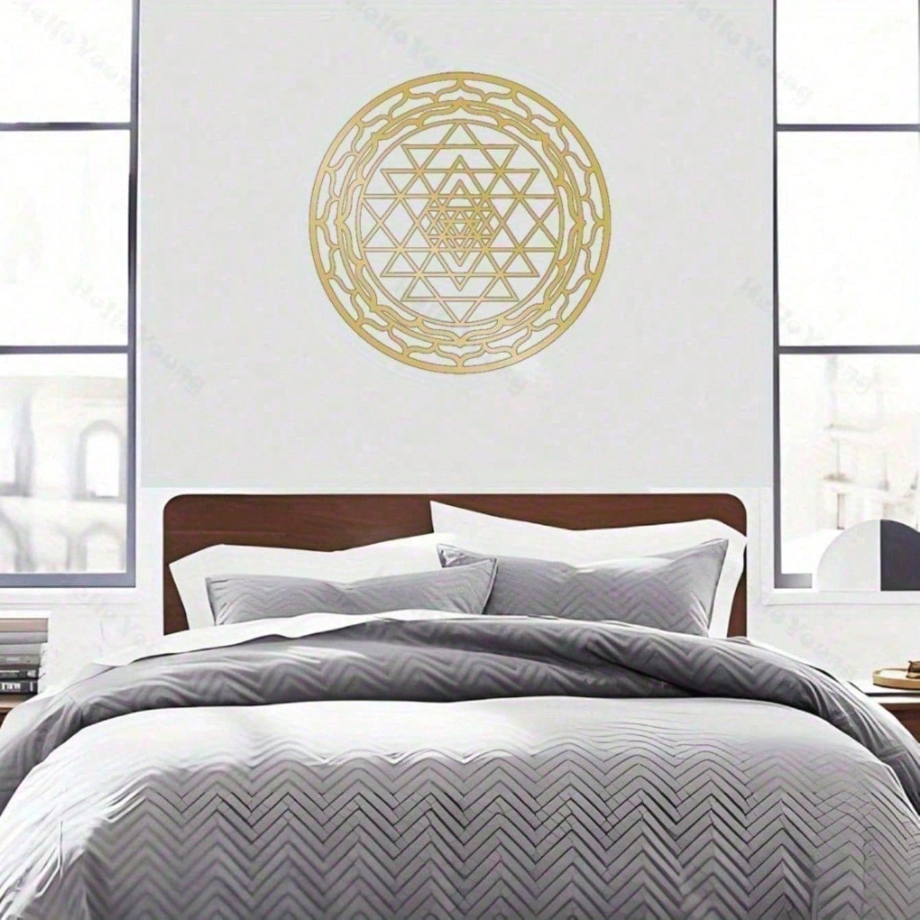 Extra Large Gold Mandala Wall Art – Boho Chic Metal Decor for Living Room, Bedroom & Office | Aesthetic Spiritual Decor, Unique Gift for Women, Men, Housewarming, Valentine’s Day, Ramadan, ChristmasRustic Iron Sign for Home Bar Decor