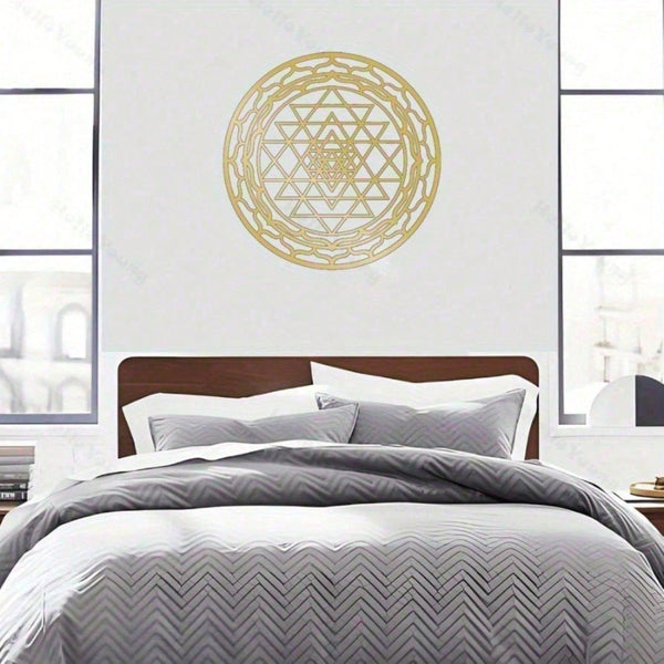 Extra Large Gold Mandala Wall Art – Boho Chic Metal Decor for Living Room, Bedroom & Office | Aesthetic Spiritual Decor, Unique Gift for Women, Men, Housewarming, Valentine’s Day, Ramadan, ChristmasRustic Iron Sign for Home Bar Decor