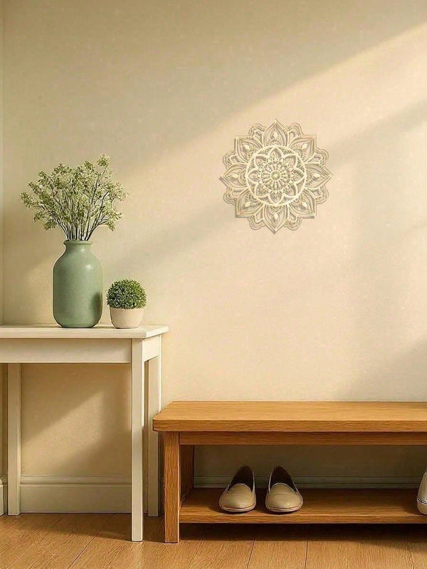 Extra Large Gold Mandala Wall Art – Boho Chic Metal Decor for Living Room, Bedroom & Office | Aesthetic Spiritual Decor, Unique Gift for Women, Men, Housewarming, Valentine’s Day, Ramadan, ChristmasRustic Iron Sign for Home Bar Decor