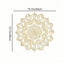 Extra Large Gold Mandala Wall Art – Boho Chic Metal Decor for Living Room, Bedroom & Office | Aesthetic Spiritual Decor, Unique Gift for Women, Men, Housewarming, Valentine’s Day, Ramadan, ChristmasRustic Iron Sign for Home Bar Decor