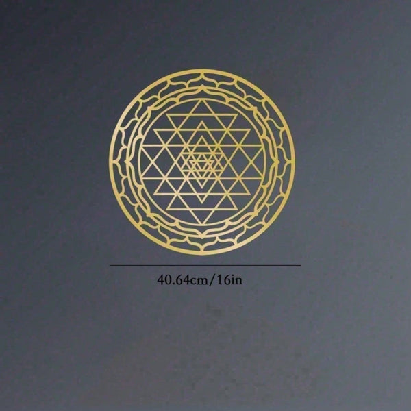 Extra Large Gold Mandala Wall Art – Boho Chic Metal Decor for Living Room, Bedroom & Office | Aesthetic Spiritual Decor, Unique Gift for Women, Men, Housewarming, Valentine’s Day, Ramadan, ChristmasRustic Iron Sign for Home Bar Decor