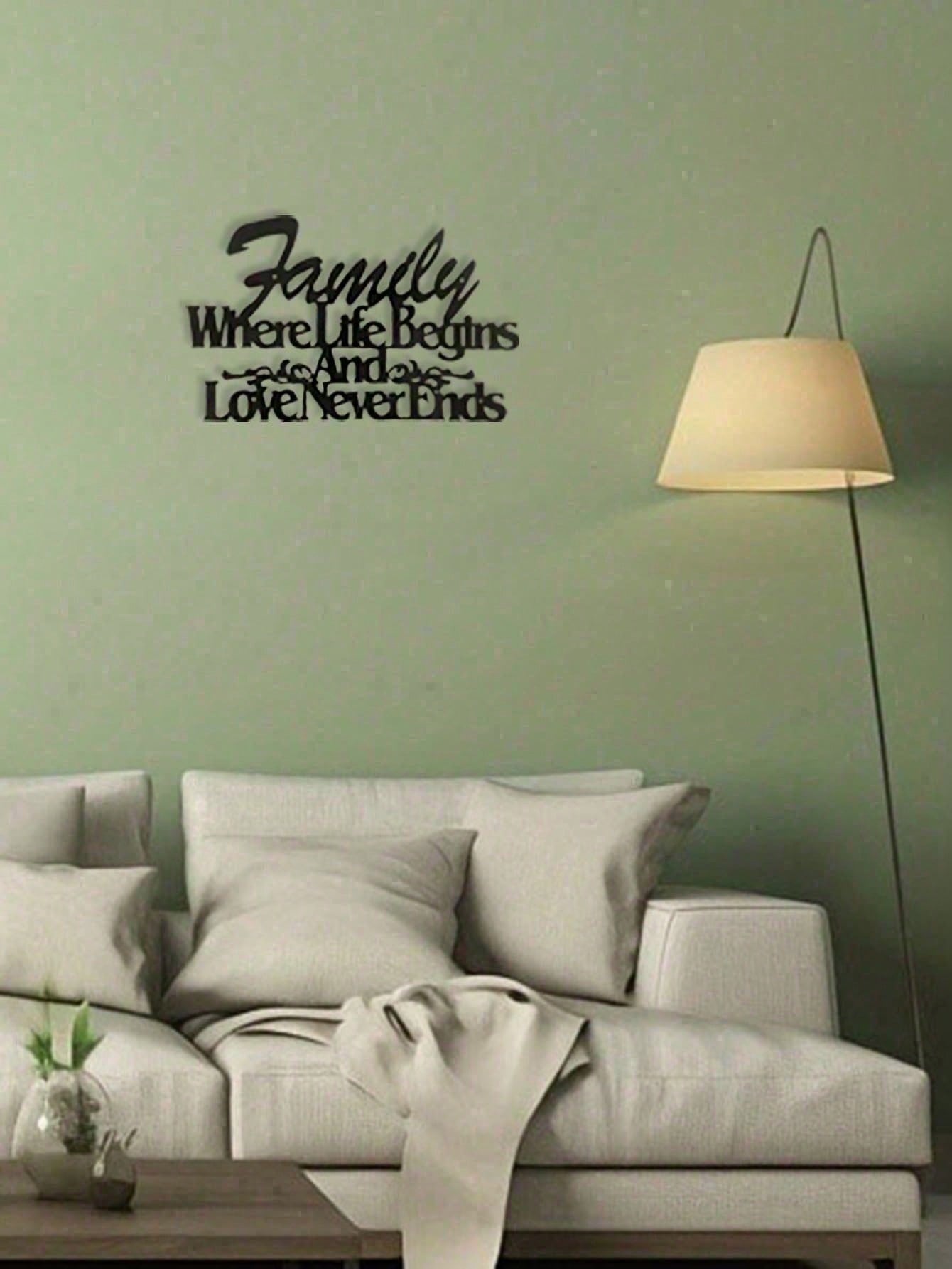 Vintage Farmhouse Wall Decor – Rustic Galvanized Tin Sign "Where Life Begins & Love Never Ends" – Farmhouse Kitchen Wall Art, Country Living Room Decor, Rustic Bedroom & Bathroom Sign, Outdoor Porch Decor, Farmhouse Style Home Accents, Wall Art for Women Main image
