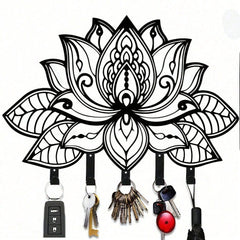 Victorian Gothic Coat Rack – Industrial Wall Mounted Entryway Organizer with Hooks for Coats, Hats, Bags & Scarves, Space-Saving Hook Rack for Hallway, Bedroom, Apartment, Dorm, Punk Gothic Home Decor