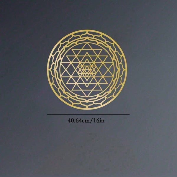 Extra Large Gold Mandala Metal Wall Art Boho Spiritual Decor for Living Room Bedroom Office Unique Housewarming Holiday Gift for Her
