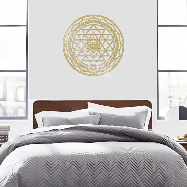 Extra Large Gold Mandala Metal Wall Art Boho Spiritual Decor for Living Room Bedroom Office Unique Housewarming Holiday Gift for Her