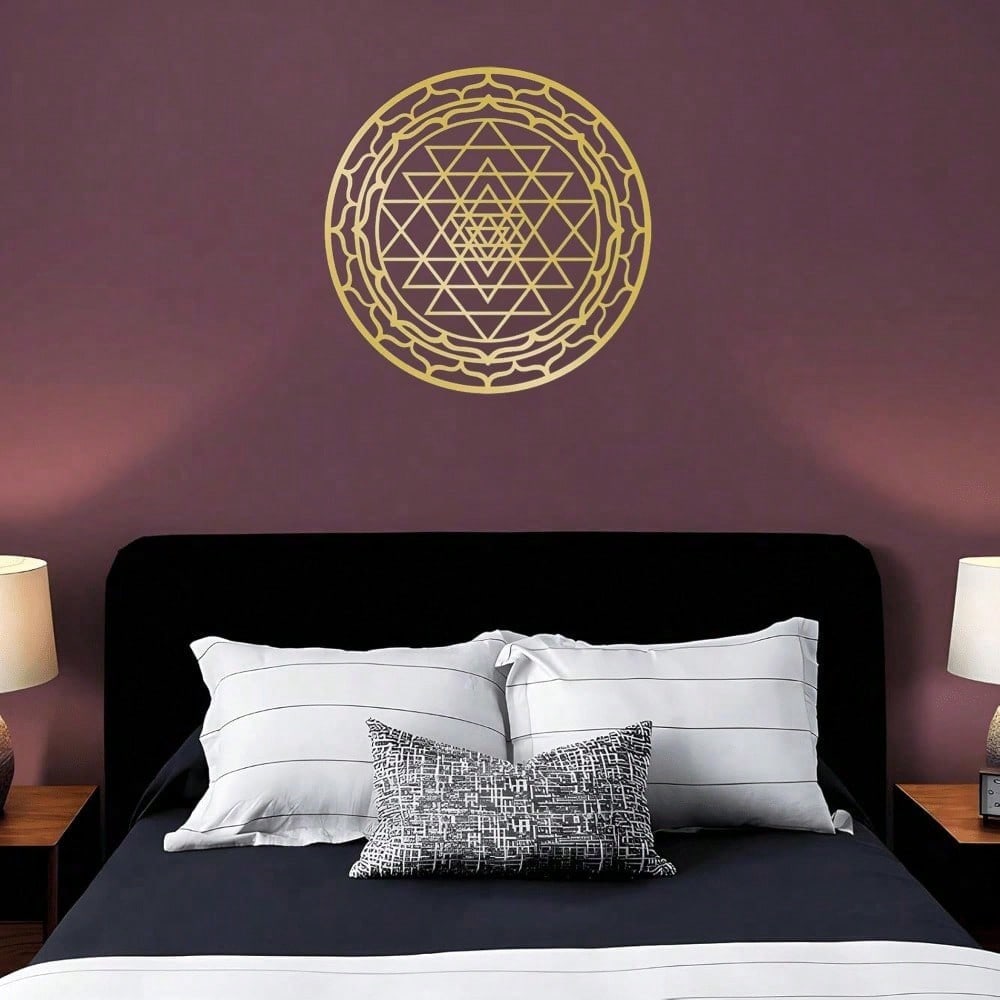 Extra Large Gold Mandala Metal Wall Art Boho Spiritual Decor for Living Room Bedroom Office Unique Housewarming Holiday Gift for Her