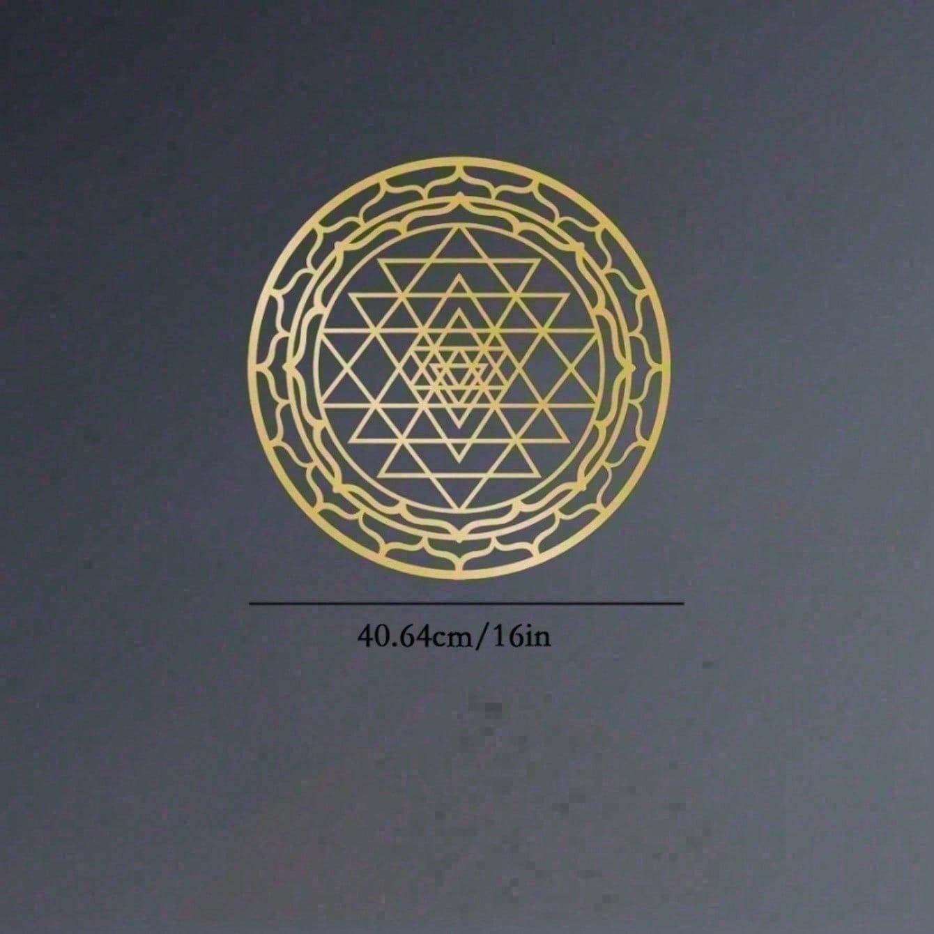 Extra Large Gold Mandala Metal Wall Art Boho Spiritual Decor for Living Room Bedroom Office Unique Housewarming Holiday Gift for Her