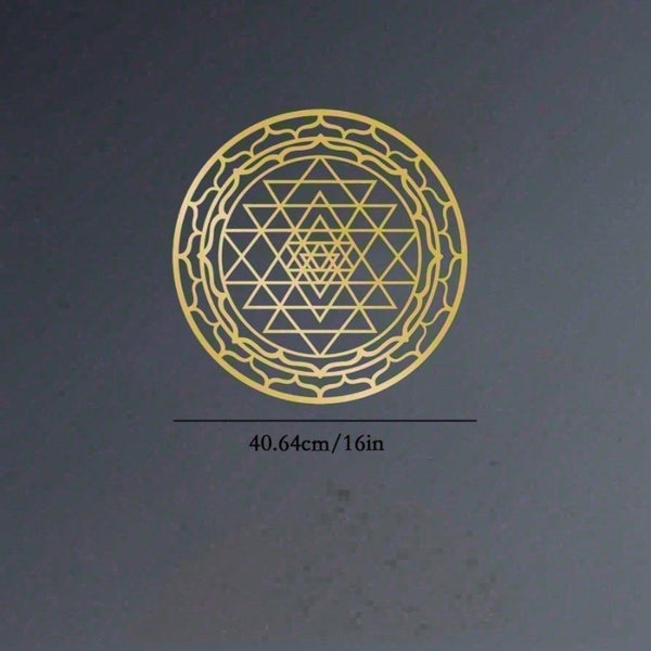 Extra Large Gold Mandala Metal Wall Art Boho Spiritual Decor for Living Room Bedroom Office Unique Housewarming Holiday Gift for Her