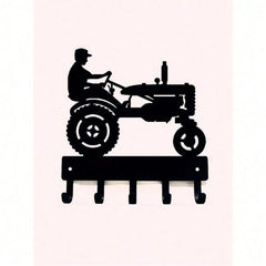 Heavy Duty Tractor Key Hook Wall Mounted, Iron Decor for Garage or Farmhouse Entryway Organizer 1PC
