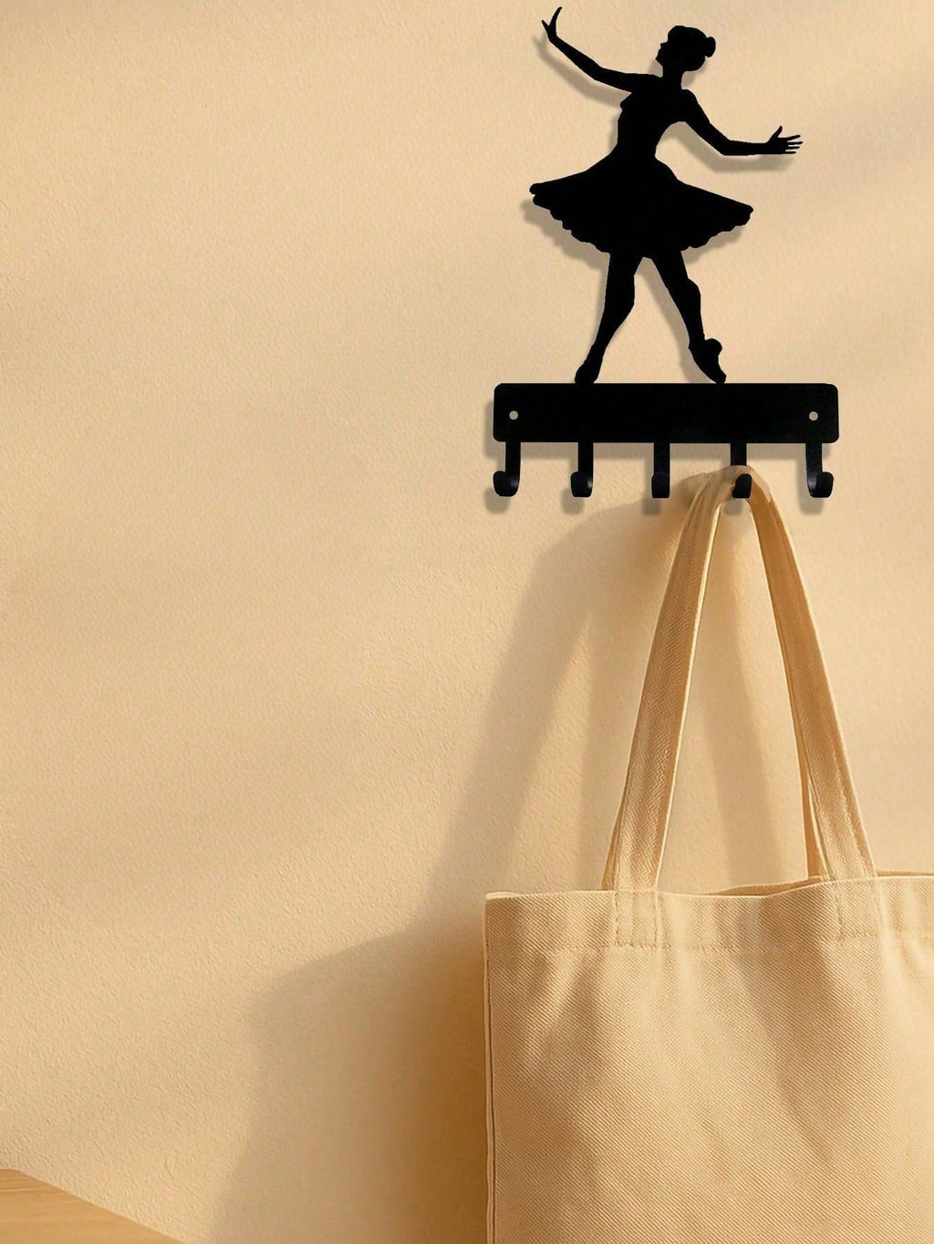 Adorable Ballerina Wall Hook – Decorative Metal Hook For Entryway, Bedroom & Kitchen. Perfect For Hanging Bags, Towels, Keys & More.