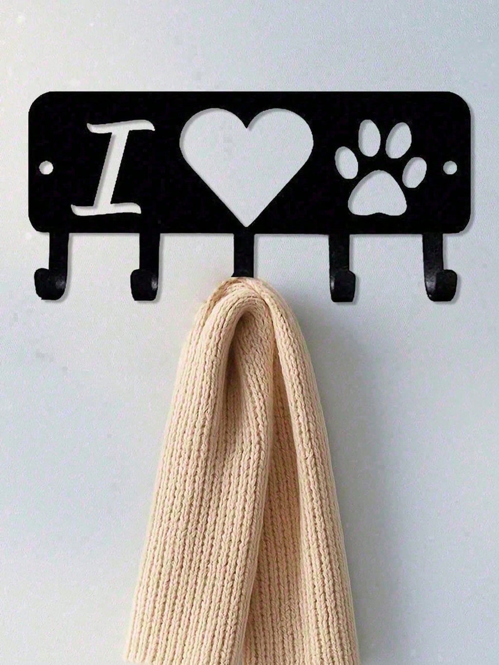 Industrial Heavy Duty Wall Hooks Wall Mounted Coat Rack Farmhouse Storage Organizer for Entryway Hallway Bedroom Closet Home Decor & Practical Gift