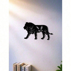 Antique Iron Finish Gothic Lion Metal Wall Sculpture, Dark Academia Witchcore Moody Wall Decor For Living Room Bedroom Office, Unique Halloween Easter Dark Valentine Housewarming Gift For Men Women