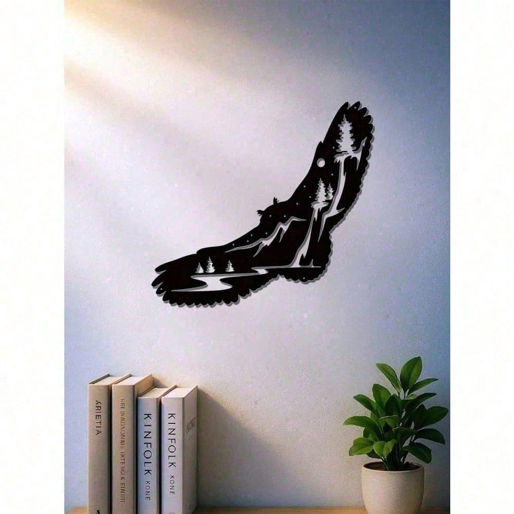 Rustic Farmhouse Handmade Metal Songbird Wall Art, Indoor Outdoor Garden Patio Decor For Bedroom Office, Unique Valentine Mother's Day Easter Housewarming Gift For Bird Lovers Men Women