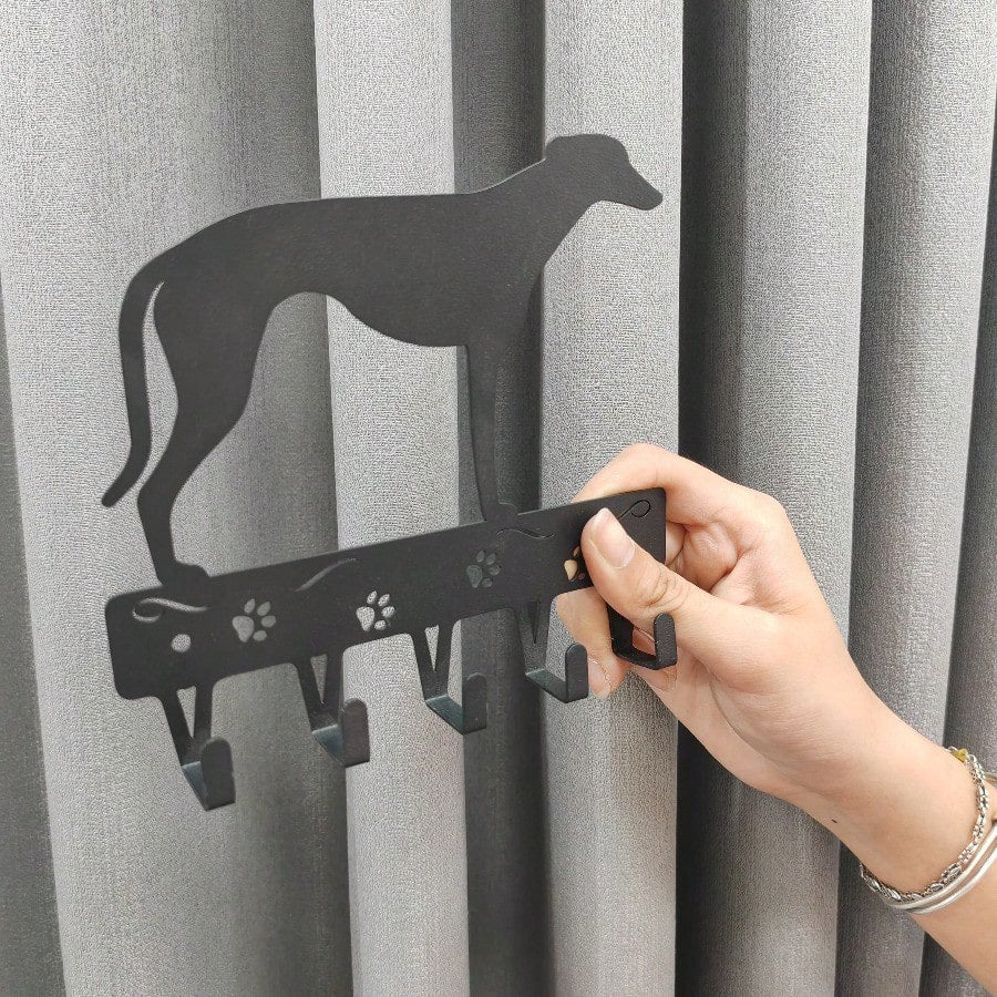 1 Piece Exquisite Black Metal Wall Hook Functional Wall Decor for Corridor Bedroom Kitchen Bathroom for Hanging Clothes and Daily Supplies
