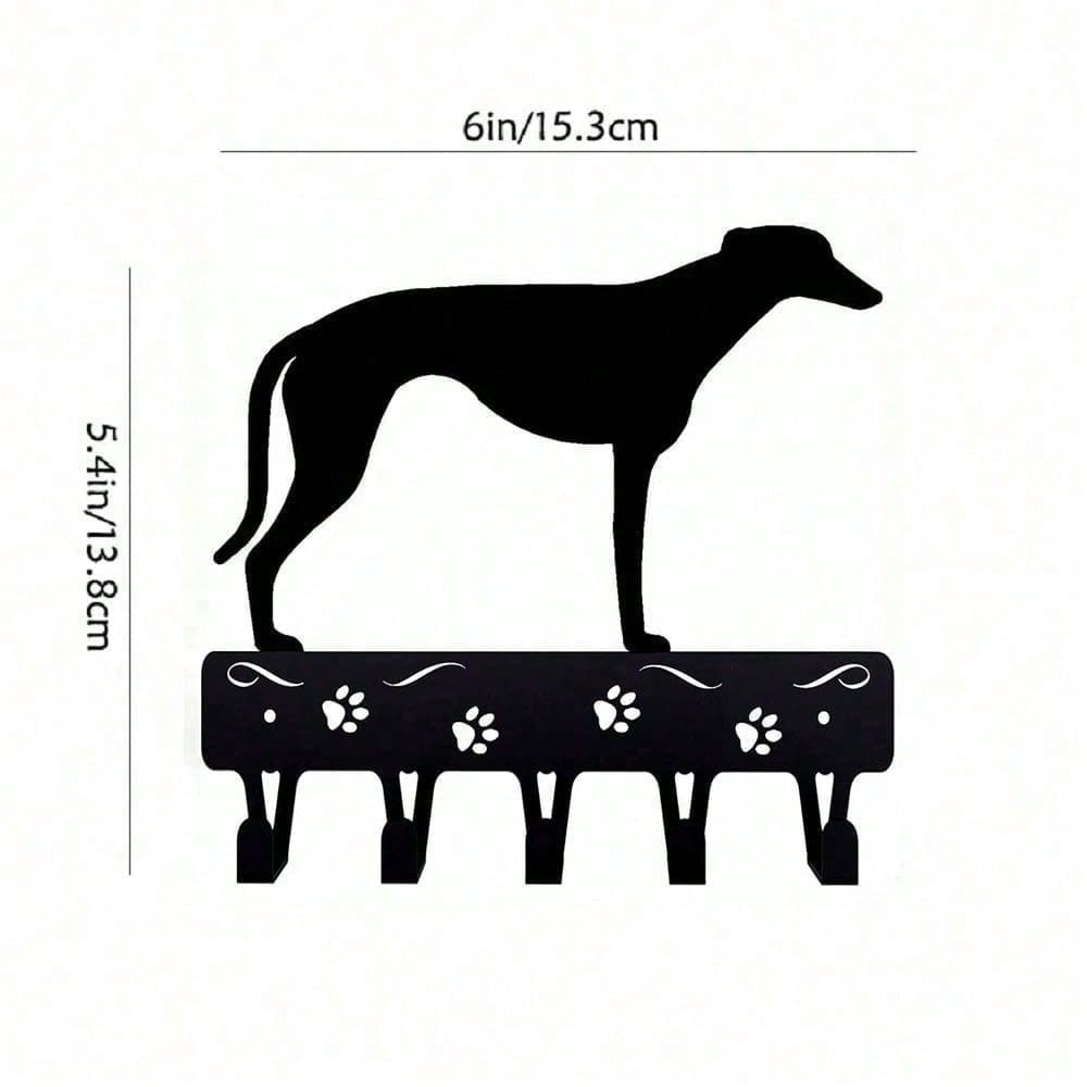1 Piece Exquisite Black Metal Wall Hook Functional Wall Decor for Corridor Bedroom Kitchen Bathroom for Hanging Clothes and Daily Supplies Main image