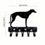 1 Piece Exquisite Black Metal Wall Hook Functional Wall Decor for Corridor Bedroom Kitchen Bathroom for Hanging Clothes and Daily Supplies