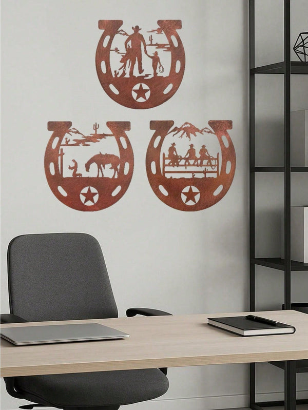 Exquisite metal wall decoration set: Enhance your home style with its luxurious decoration and warm and pleasant atmosphere. Perfect for living rooms, bedrooms and other spaces to enhance your home decoration style