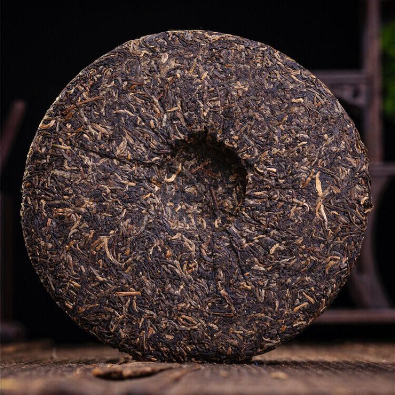 HelloYoungTea 2007 Nanqiao Menghai Puer Raw Tea Arbor Pu'er Silver Needle Tribute Cake 250g