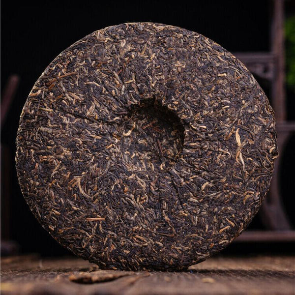 HelloYoungTea 2007 Nanqiao Menghai Puer Raw Tea Arbor Pu'er Silver Needle Tribute Cake 250g