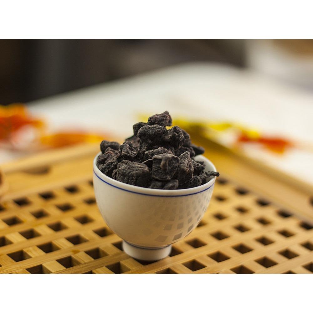 HelloYoungTea Dried Black Plum Fruit Tea Natural Smokey Ebony Herbal Tea Healthy Drink