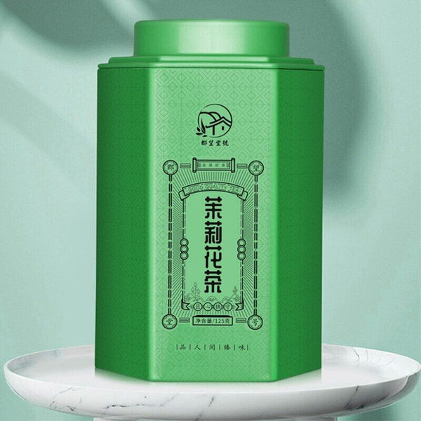HelloYoungTea 2022/2023 Jasmine Green Tea Loose Leaf Jaszmine with Piluochun for Beauty 125g