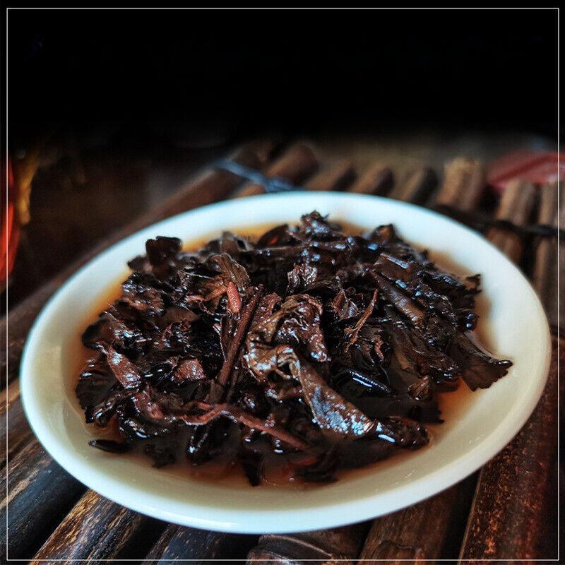 Yunnan Pu'er Old Ripe Tea 200g Yiwu Ripe Tea