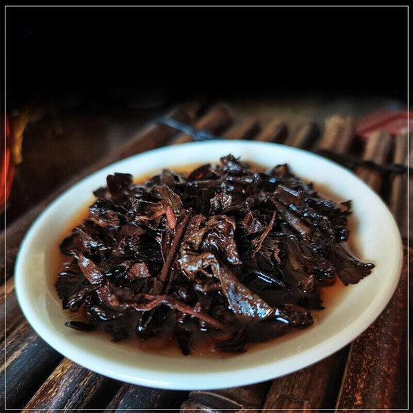 Yunnan Pu'er Old Ripe Tea 200g Yiwu Ripe Tea