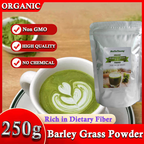 HelloYoung High Quality Barley Grass Extract Barley Grass Juice Powder Barley Grass Powder