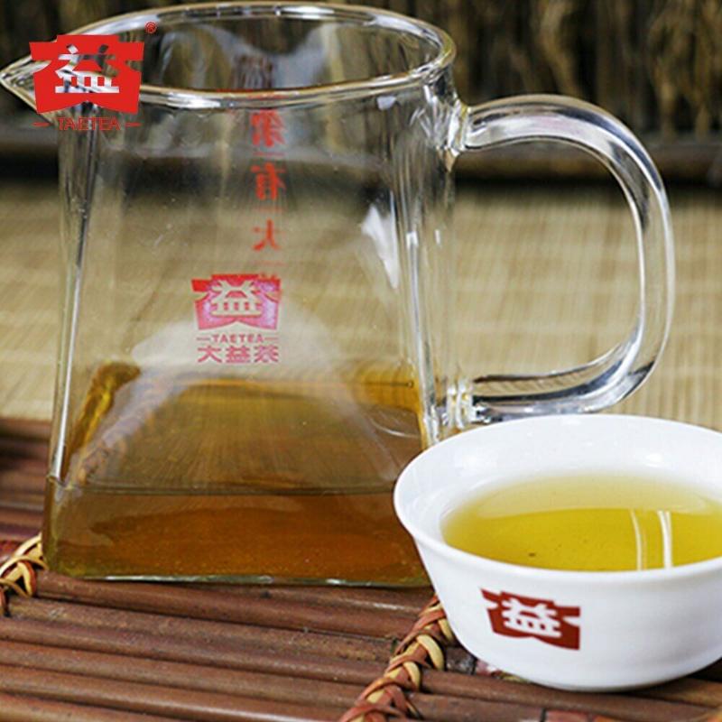 TAETEA 7542 Sheng Puerh Dayi Batch Pu er Menghai Tea Cake 357g