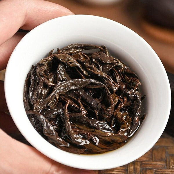HelloYoungTea 2023 Wuyi Mountain Oolong Tea, "Da Hong Pao" with Floral Pattern, 250g