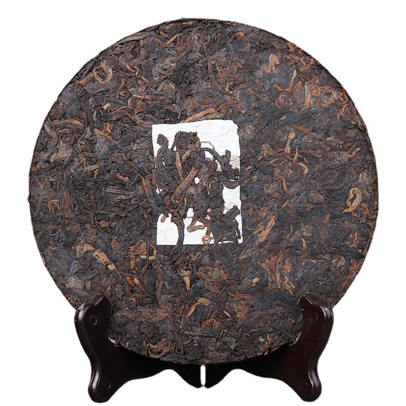 HelloYoungTea 2016 Menghai Spring Hao Ripe Pu-erh Tea Cake, 188g 2016年勐海春毫熟普洱饼茶，188克