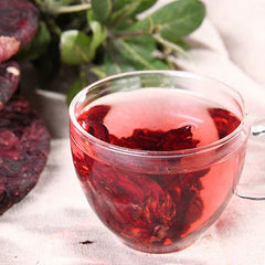 HelloYoungFashion Organic Green Food flower tea Aroma Taste Slimming Skincare roselle tea