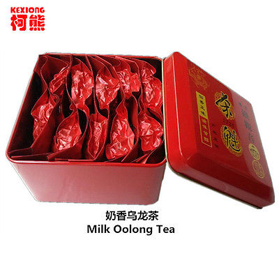HelloYoung Milk Oolong Tea 10 packs Superior Healthy Green Food Gift Packing Iron can GIFT Main image