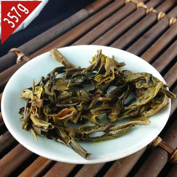 2015yr Ban Zhang Gold Silk Iron Pu er Cake 357g, raw pu erh tea shen puerh
