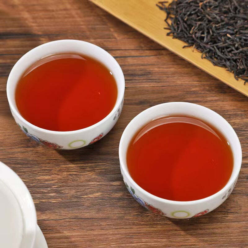 HelloYoungTea 250g Chinese Lapsang Souchong Tea Wuy Rock Tea Chinese Black Tea Healthy Drink