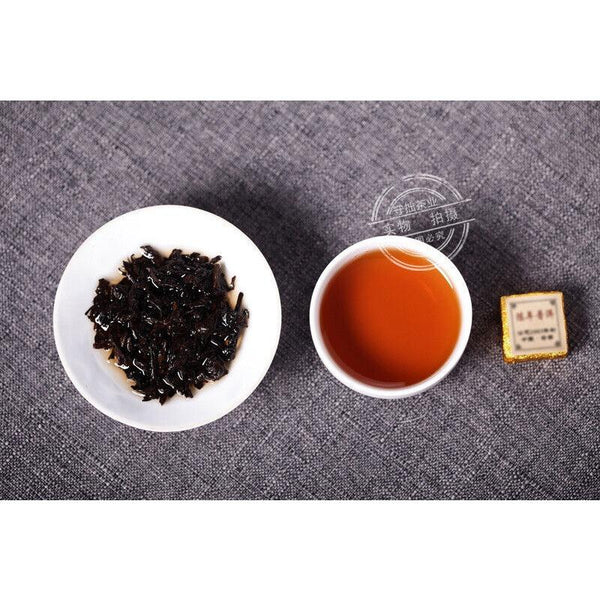 HelloYoungTea Yunnan Puerh Tea 500g 2003 Small Golden Brick Mini Tuo  Square Brick