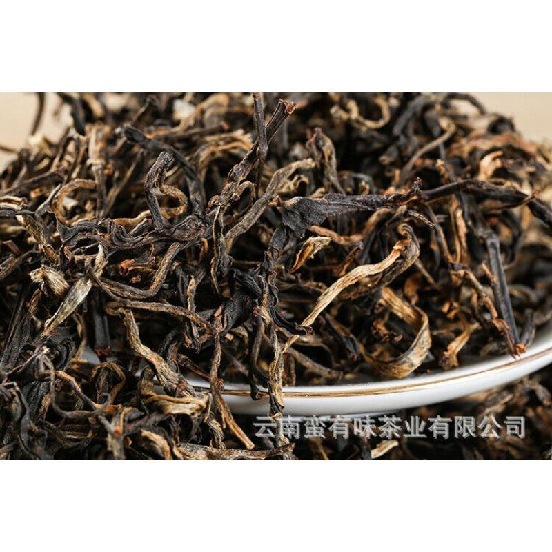 HelloYoungTea 500g Yunnan Black Tea Jingmai Mountain Head Spring Black Tea Yunnan Dian Hong