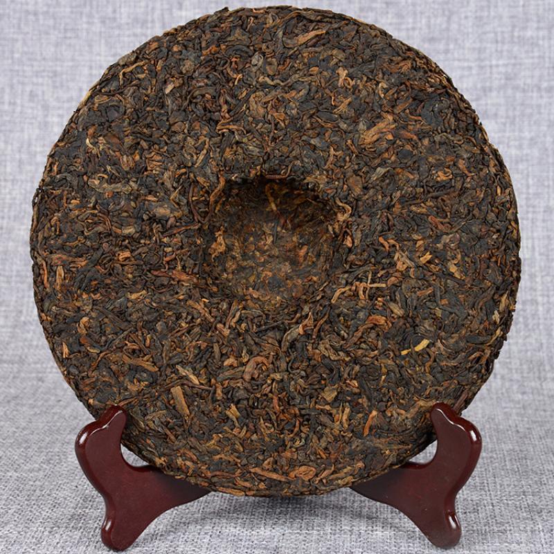 HelloYoungTea Ancient Tree Tea Ming Qian Spring Tea357g Pu'er Tea Lao Banzhang Mellow Aroma