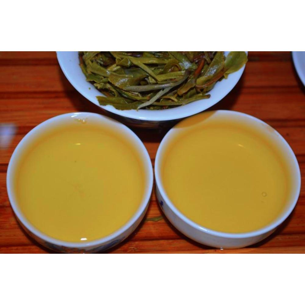 HelloYoungTea 100g Raw Puer Tea Cake Yunnan Sheng Pu-erh Health Benefits