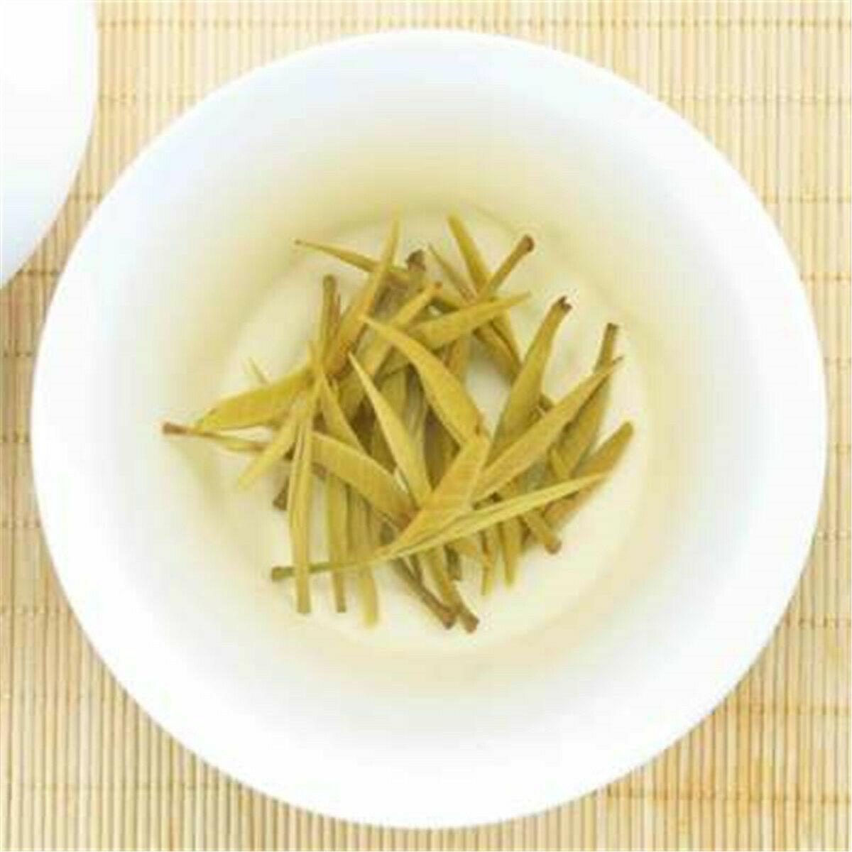 HelloYoungTea Chinese Organic Tea Bai Hao Yin Zhen Silver Needle White Tea Loose Leaf Buds Tea