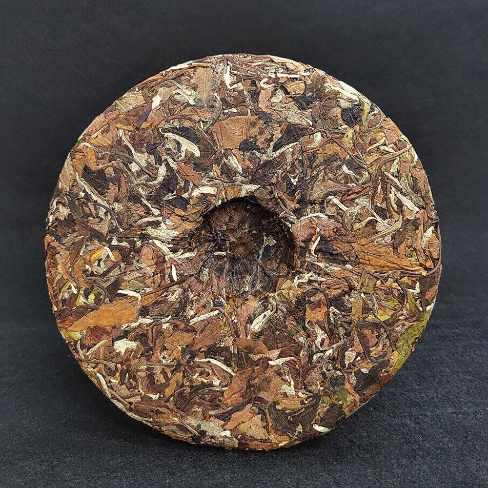 HelloYoungTea 357g Yunnan white tea cake tea moonlight white Mengku Daxueshan tea leaves