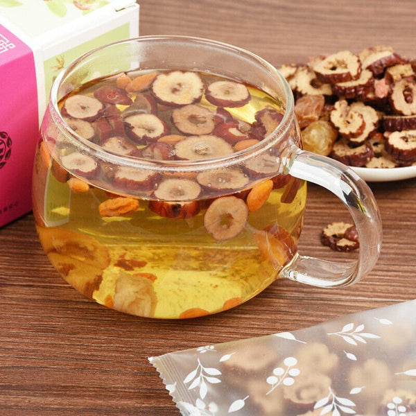 HelloYoungTea 120g Mixed Red Date Longan Fruit Tea Herbal Chinese Health Drink