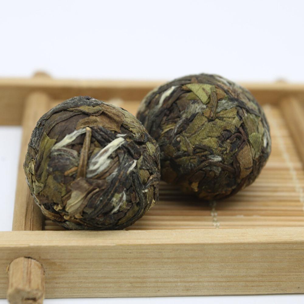 HelloYoungTea 2017 Premium Grade Fuding White Tea Ball Peony Pressed Cake 500g
