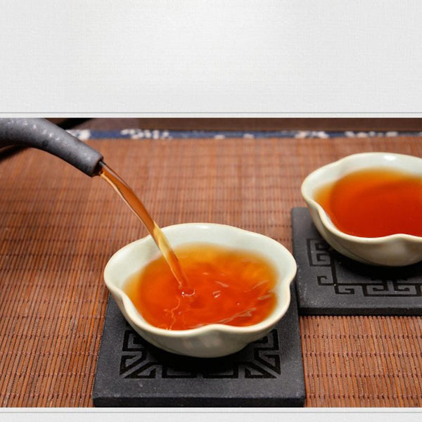 HelloYoungTea Premium Yunnan Pu-erh Ripe Black Tea Loose Leaf  Aged & Earthy, Digestive Health