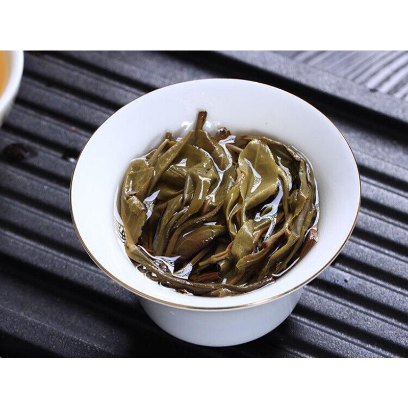 HelloYoungTea 500g Youle Mountain Orchid Fragrance Pu-erh Raw Tea First Spring Sun Green Tea