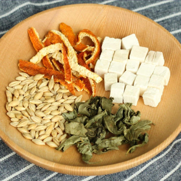 HelloYoungTea 3g*40 Bags Natural Herbal Tea Poria Clove Malt Orange Peel Digestion Aid