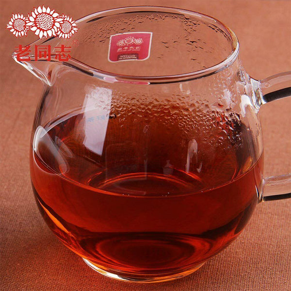 Haiwan Tea 2016 Pu'er Tea 2016 Old Comrade "Summer" Xia Yu Pu'er Cooked Tea 400g